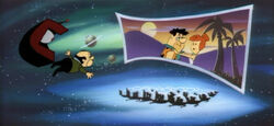 Fred and Wilma's cameo.