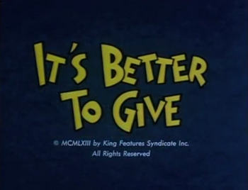 ItsBetterToGive