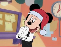 Minnie in Mickey's Magical Christmas