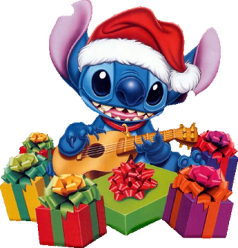 Stitch, Stitch Santa Claus, Stitch Christmas, Lilo Stitch