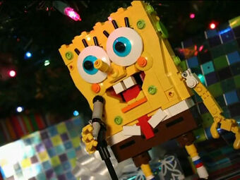 lego spongebob christmas