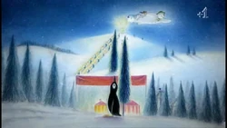 The Channel 4 Christmas ident used from 2012 for the premiere of .