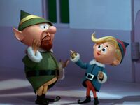 The Boss Elf allows Hermey to become a dentist after all.