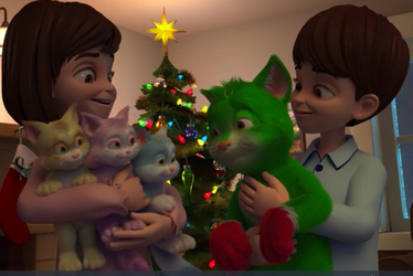 Holly from Spookley and the Christmas Kittens