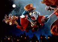 Gonzo as Charles Dickens in The Muppet Christmas Carol.