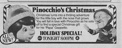 Pinocchio's Christmas Ad