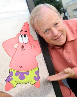 Bill Fagerbakke with Patrick