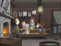 Hillickis in Chuckie's nightmare.jpg (129 KB) ...in which the Hillickis have a miserable Christmas.