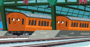 Annie and Clarabel in All Engines Go