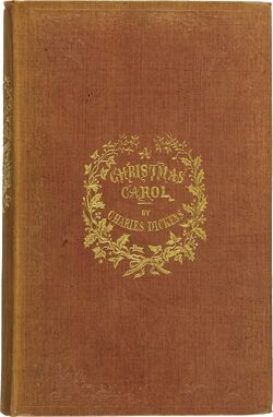 A Christmas Carol first edition book