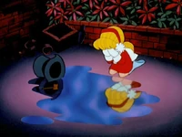 Frosty-the-snowman-14.jpg (105 KB) Karen crying over Frosty's melted remains.