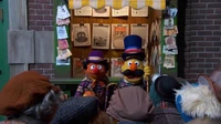 Ernie and Bert's great-grandmuppets arrive to perform...
