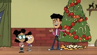 "♫ Oh, Christmas tree, oh, Christmas tree. Oh, please don't crush my family. ♫"