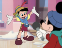 Pinocchio says he wants "no strings to hold [him] down."