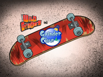 Grinder Claus Title Card