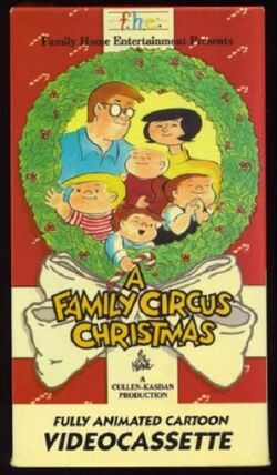 Family Circus Christmas VHS