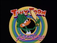 In this reality, Plucky is the extremely vain (even more than usual) star of Tiny Toons...