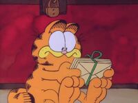 Garfield finds the letters