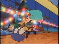 Bushroot gets his revenge on the customers who attacked him in the garden shop.