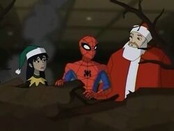 Spidey Talks To Santa SSM