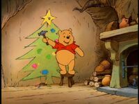 Pooh's Christmas tree