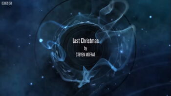 Doctor Who Last Christmas Title