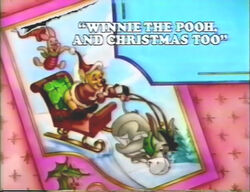 Pooh Christmas bumper