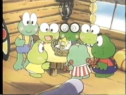 Keroppi and friends meet Twinkle