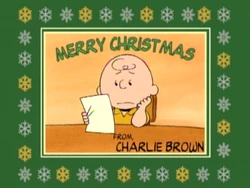 Merry Christmas from Charlie Brown