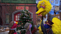 They then encounter Big Bird's great-grandbird...