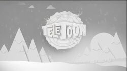The holiday look of Teletoon with their final logo