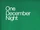 One December Night