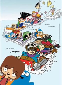 Cartoon Network Christmas artwork