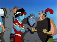Freakazoid's softball flashback.jpg (129 KB) Freakazoid flashes back to the superhero/villain softball game.