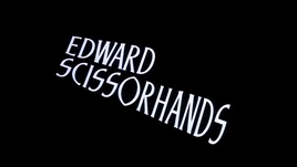 Edward Scissorhands title
