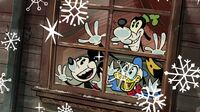 Goofy with Mickey and Donald in "Duck the Halls".