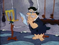 Charles Brickens from A Flintstones Christmas Carol.
