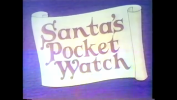 Santa's new arrivals pocket watch