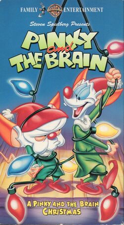 Pinky and the Brain Christmas VHS