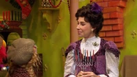 Bella teaches Smudge about Hanukkah.
