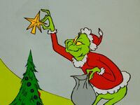 The Grinch steals the presents, the decorations...