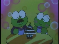 Keroppi's parents on Christmas Day