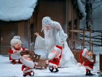 Winter becomes friends with the Kringle elves.