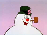 Frosty saying Happy Birthday-1