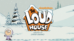 Loud House Christmas logo