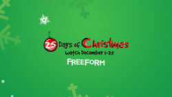 Freeform's 25 Days of Christmas