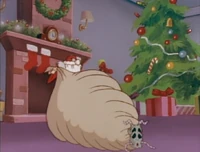 Jim: "Yes, Virginia, there is a Santa Claus... and he kicks butt!"