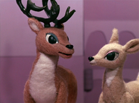 Donner says about rudolph is lead on santa's team