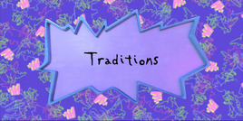 Traditions title card