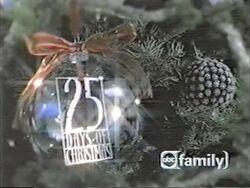 25 Days of Christmas logo from 2001